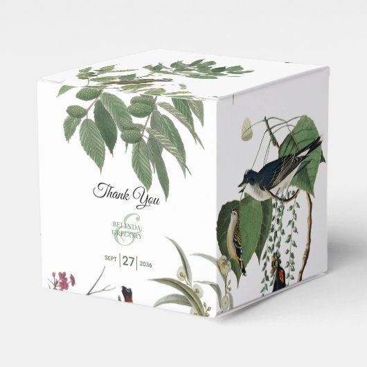 Ballotins Rustique Eucalyptus Feuille Vintage Mariage de ver (Verso)