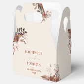 Ballotins Rustique Floral Elégant Mariage de automne d'autom (Ouvert)