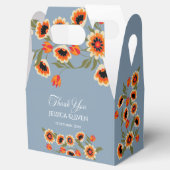 Ballotins Rustique Floral Scandinave Mariage inspiré Folk (Ouvert)