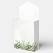 Ballotins Rustique hiver verdure Berries Pine Cone Mariage (Ouvert)