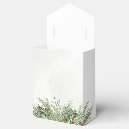 Ballotins Rustique hiver verdure Berries Pine Cone Mariage (Ouvert)