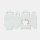 Ballotins Rustique Luxe Pampas Grass Wedding shower Turquois (Déplié)