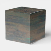 Ballotins Rustique Merci de bois Mariage Couple Photo (Arrière)