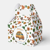 Ballotins Rustique Orange Truck Petit Baby shower Citrouille (Arrière)