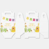 Ballotins Rustique Taco 'Bout Cactus Lime Baby shower de gui (Déplié)