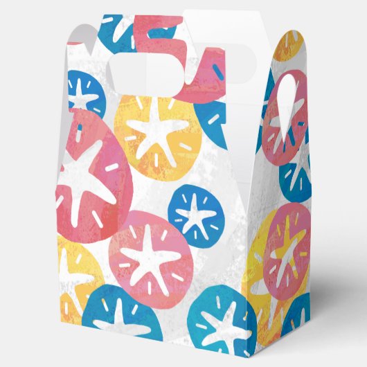 Ballotins Sable Dollar Jaune Rouge Bleu Motif (Ouvert)