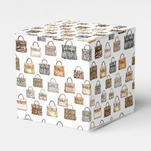 Ballotins Sac à main de créateur à motif imprimé animal