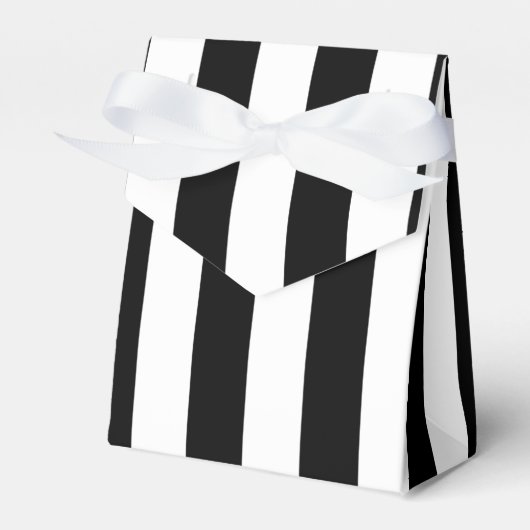 Ballotins Sac Ballotin à rayures noir et blanc (Verso)