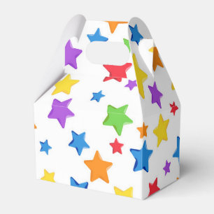 Ballotins Sac cadeau d'anniversaire Multi Color Star