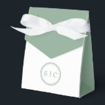Ballotins Sac Cadeau de Fête avec Monogramme Merci<br><div class="desc">Sac Cadeau de Fête avec Monogramme Merci et message caché pour les invités de mariage.</div>