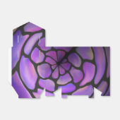 Ballotins Sac cadeau pourpre en pierre avec cou (Déplié)