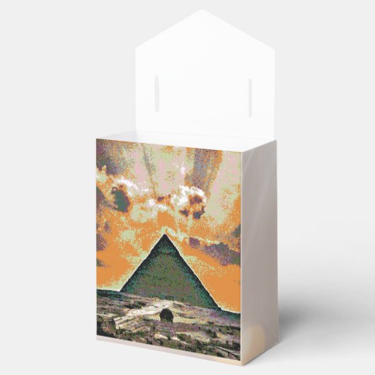 Ballotins Sac cadeau Pyramide (Ouvert)