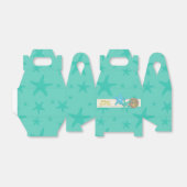 Ballotins Sac cadeau Tropical Beach Shell Favoriser (Déplié)