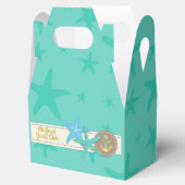 Ballotins Sac cadeau Tropical Beach Shell Favoriser (Ouvert)