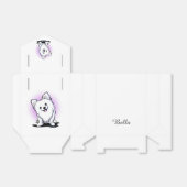 Ballotins Sac de faveur du Parti Poméranien blanc (Déplié)