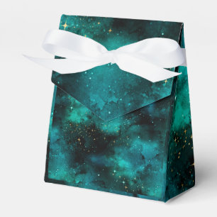 Ballotins Sac fourre-tout série Galaxie sarcelle Design 1