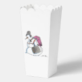 Ballotins Sacs à dos Snowman boîtes à popcorn (Recto)