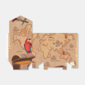 Ballotins Sacs de faveur de la fête pirate - (Déplié)