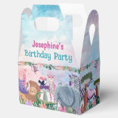 Ballotins Safari jungle animals girl custom (Ouvert)