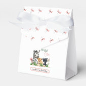 Ballotins Safari Jungle Wild One Zoo Animaux Anniversaire (Verso)