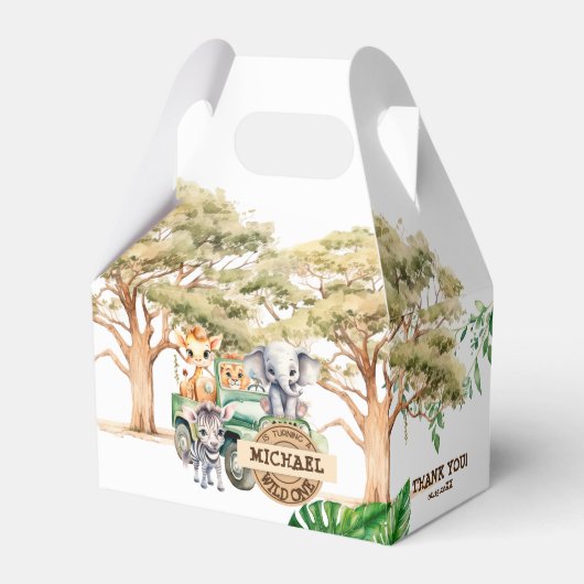 Ballotins Safari Wild Un Anniversaire (Verso)