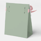 Ballotins Sage doux couleur tendance (Arrière)