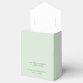 Ballotins Sage Green Modern Love Script Mariage personnalisé (Ouvert)