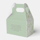 Ballotins Sage Green White Rose Wedding (Arrière)