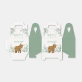 Ballotins Saint-Vache Rustique Boho Baby shower de verdure (Déplié)