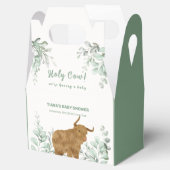 Ballotins Saint-Vache Rustique Boho Baby shower de verdure (Ouvert)
