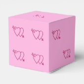 Ballotins Saint-Valentin Coeurs Die 6 Côtés (Arrière)