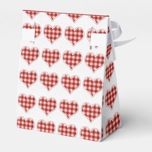 Ballotins Saint Valentin Coeurs rouges (Arrière)