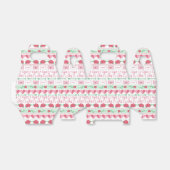 Ballotins Saint Valentin Foire Isle Inspiré rose et vert (Déplié)