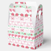 Ballotins Saint Valentin Foire Isle Inspiré rose et vert (Ouvert)