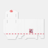 Ballotins Saint Valentin mignonne licorne (Déplié)