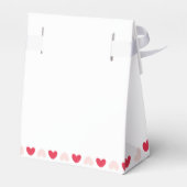 Ballotins Saint Valentin mignonne licorne (Arrière)