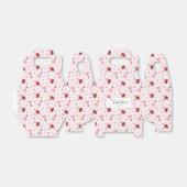 Ballotins Saint-Valentin Suckers Pink & Red Heart Lollipop (Déplié)