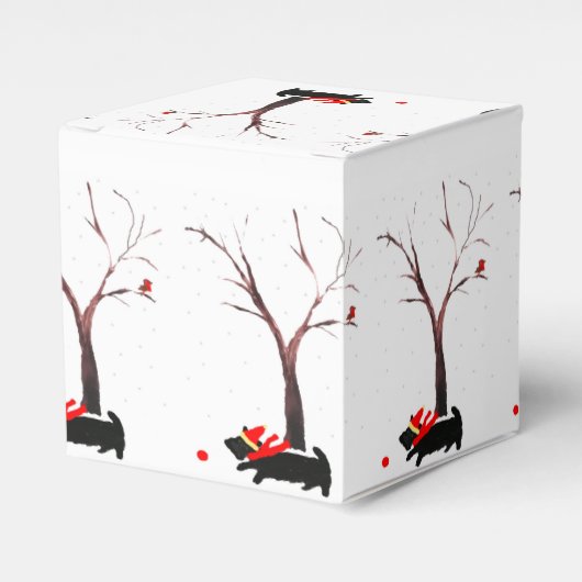 Ballotins Saison Scottie Chien et Robin (Verso)