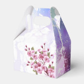 Ballotins Sakura rose sur la peinture Arrière - plan (Arrière)