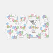 Ballotins Samoyed Chien Anniversaire Merci Ballotin (Déplié)