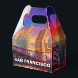 Ballotins San Francisco Skyline Abstrait Art<br><div class="desc">Ajoutez une touche de modernité à votre événement avec ce ballotin qui présente l'art abstrait de San Francisco. Parfait pour les mariages,  fêtes ou cadeaux d'entreprise.</div>