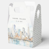 Ballotins San Francisco Watercolor Landscape Wedding (Ouvert)