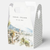 Ballotins Santa Marta Colombia Watercolor Landscape Wedding (Ouvert)