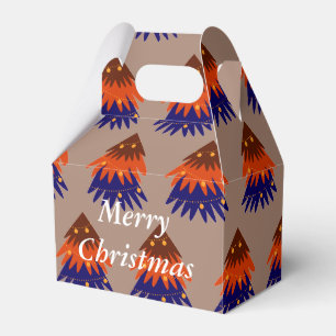 Ballotins Sapin de Noël multicolore - Boîte à faveurs