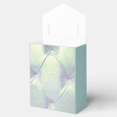 Ballotins Satin de Pintuck couleur gris bleu parties scintil (Ouvert)