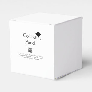 Ballotins Scanne de fonds de collège QR ajouter des détails