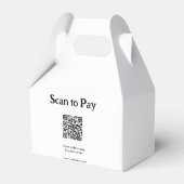 Ballotins Scanner pour payer la commande QR code ajouter un (Arrière)