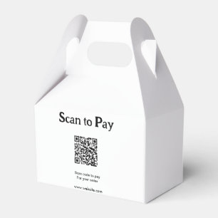 Ballotins Scanner pour payer la commande QR code ajouter un