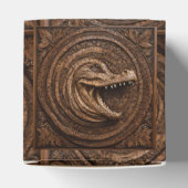 Ballotins Scary Jaws : Australian Crocodile Wood Print (Haut)
