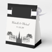 Ballotins Scène de la Nouvelle-Orléans noir blanc (Arrière)